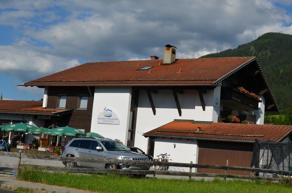 Alpchalet Schwanstein Halblech Exteriér fotografie