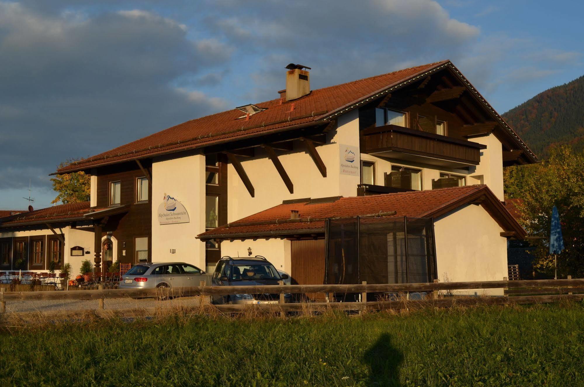 Alpchalet Schwanstein Halblech Exteriér fotografie