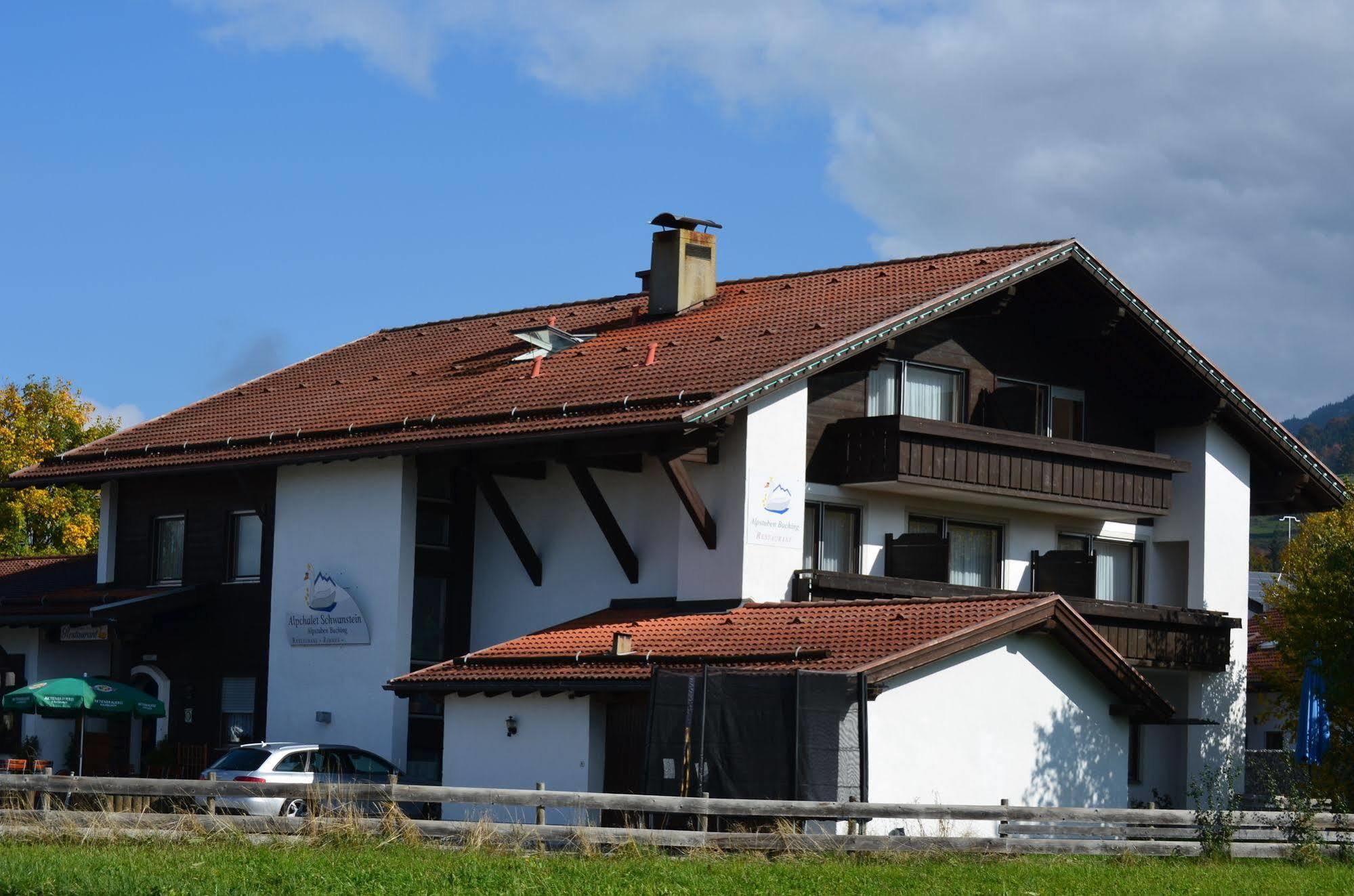 Alpchalet Schwanstein Halblech Exteriér fotografie